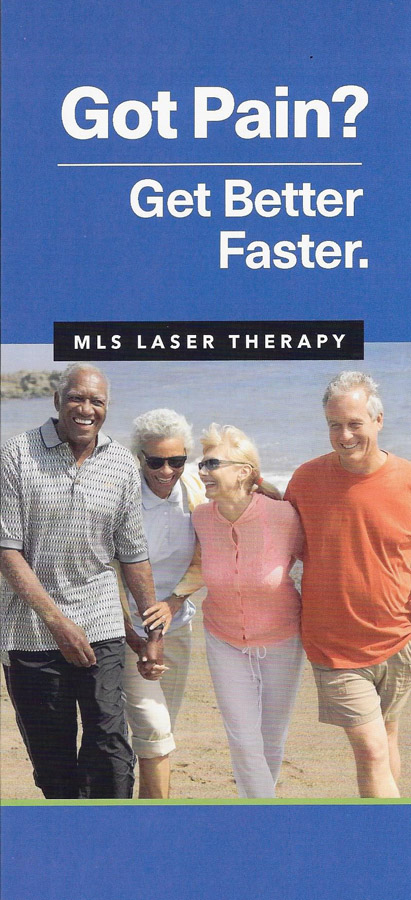 mls got pain brochure front cover page
